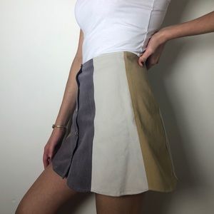 Multicolored skirt